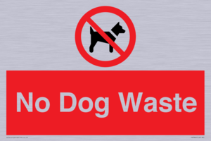 No Dog Waste